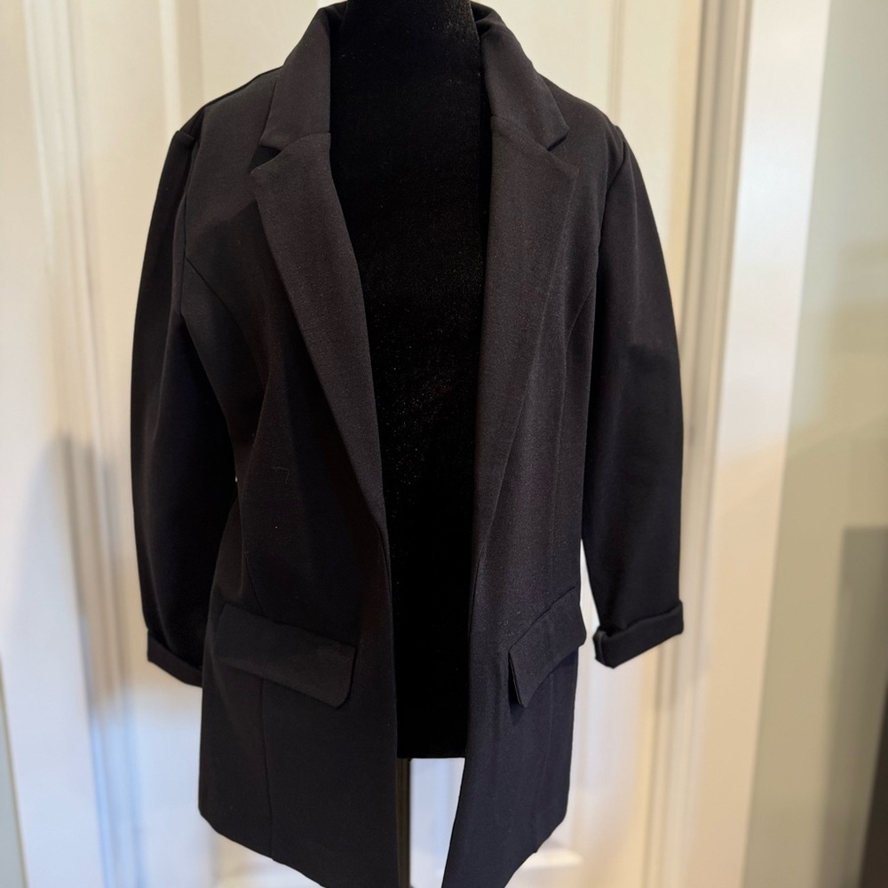 Liverpool Fitted Boyfriend Black Blazer in Women’s Small